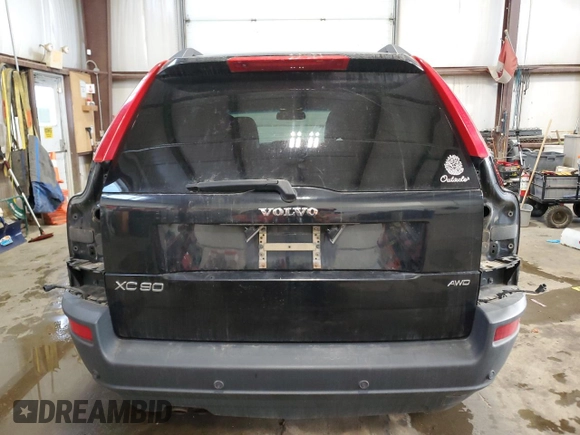 2006 Volvo XC90 with VIN YV4CM592X61291187, listed as a Copart auction lot 87550845 with 184,283 mi miles and Salvage Title. Bid and sale history available at DreamBid. Image 6.