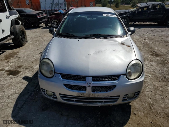 2005 Dodge Neon SXT with VIN 1B3ES56C55D195402, listed as a Copart auction lot 71735184 with 172,160 mi miles and Salvage Title. Bid and sale history available at carsss.com. Image 5.