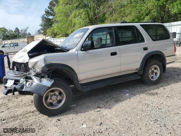 2000 Toyota 4Runner with VIN JT3GM84R9Y0056609, listed as a Copart auction lot 51714895 with 0 mi miles and Salvage Title. Bid and sale history available at carsss.com. Image 1.