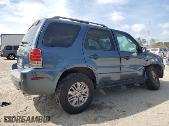 2005 Mercury Mariner Luxury с VIN 4M2CU57175DJ26167, выставлен на аукционе Copart как лот 50492065 с пробегом 89 736 миль миль и Списание • Salvage title. История ставок и продаж доступна на DreamBid. Изображение 3.
