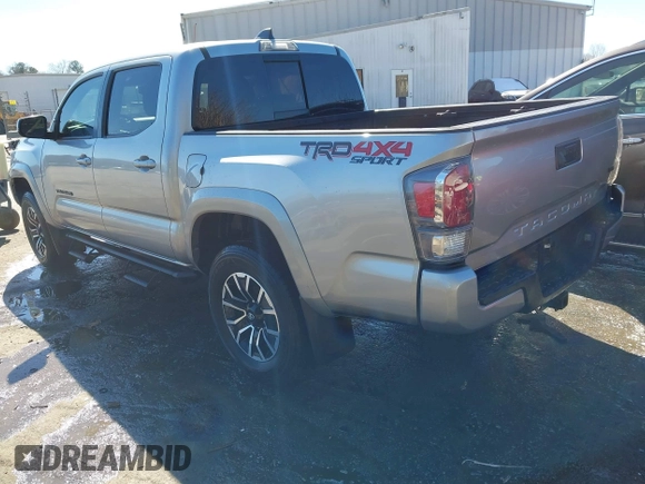 2023 Toyota Tacoma 4WD SR with VIN 3TYCZ5AN7PT122067, listed as a IAAI auction lot 41624047 with 27,483 mi miles. Bid and sale history available at carsss.com. Image 3.