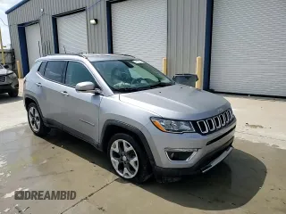 2019 Jeep Compass Limited with VIN 3C4NJCCB8KT675599, listed as a Copart auction lot 54656515 with 107,571 mi miles and Salvage title. Bid and sale history available at DreamBid. Image 13.
