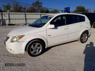 2005 Pontiac Vibe with VIN 5Y2SL638X5Z417374, listed as a Copart auction lot 77536904 with 299,999 mi miles and Salvage Title. Bid and sale history available at carsss.com. Image 1.