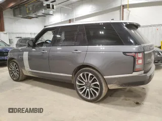 2016 Land Rover Range Rover Autobiography with VIN SALGV2EF0GA287636, listed as a Copart auction lot 51229324 with 108,905 mi miles and Non Repairable. Bid and sale history available at DreamBid. Image 2.