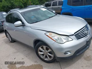 2008 Infiniti EX Journey z VIN JNKAJ09E28M302909, wystawiony jako IAAI lot #42361759 z przebiegiem 166 432 mil mil oraz . Historia ofert i sprzedaży dostępna na DreamBid. Obrazek 1.