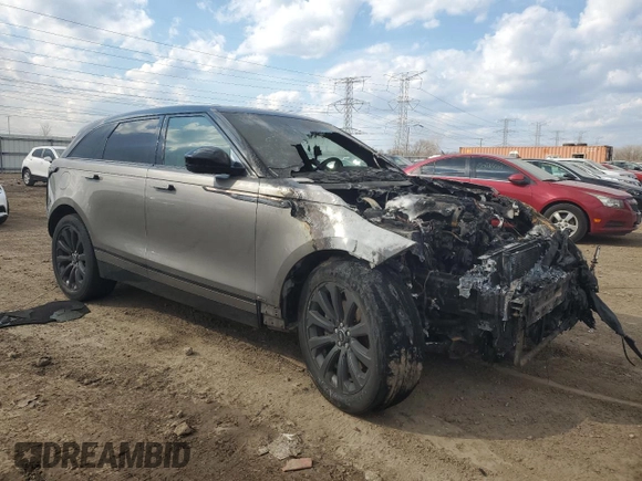 2021 Land Rover Range Rover Velar R-Dynamic S z VIN SALYT2EX7MA310327, wystawiony jako Copart lot #50198615 z przebiegiem Nie podano mil oraz Szkoda całkowita • Salvage title. Historia ofert i sprzedaży dostępna na DreamBid. Obrazek 4.