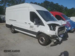 2020 Ford Transit Cargo with VIN 1FTBR3X83LKB79347, listed as a Copart auction lot 50538754 with 60,036 mi miles and Salvage Title. Bid and sale history available at DreamBid. Image 4.