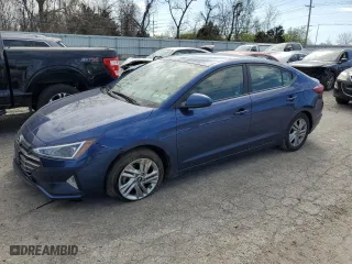 2020 Hyundai Elantra Value Edition with VIN 5NPD84LF5LH572691, listed as a Copart auction lot 47551684 with 68,412 mi miles and Salvage Title. Bid and sale history available at carsss.com. Image 1.