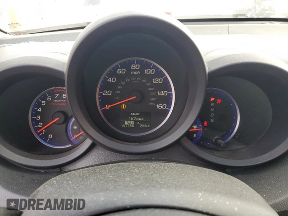 2008 Acura RDX with VIN 5J8TB18248A015322, listed as a Copart auction lot 50200285 with 197,164 mi miles and Salvage Title. Bid and sale history available at carsss.com. Image 9.