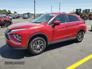 2024 Mitsubishi Eclipse Cross ES with VIN JA4ATUAA7RZ001708, listed as a Copart auction lot 58759225 with 19,379 mi miles and Salvage title. Bid and sale history available at DreamBid. Image 1.