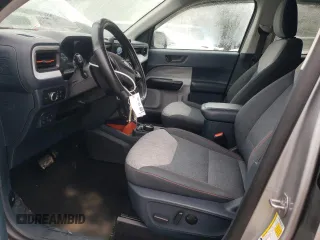 2023 Ford Maverick XL with VIN 3FTTW8F92PRA20907, listed as a Copart auction lot 58178395 with 23,585 mi miles and Salvage title. Bid and sale history available at DreamBid. Image 7.