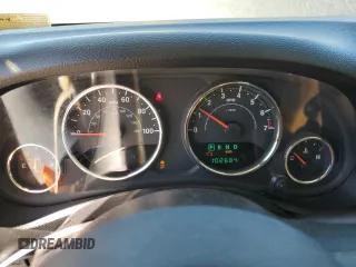 2013 Jeep Wrangler Unlimited Rubicon with VIN 1C4BJWFG0DL587057, listed as a Copart auction lot 57362535 with 102,684 mi miles and Salvage title. Bid and sale history available at DreamBid. Image 9.