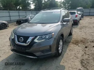 2017 Nissan Rogue SV with VIN 5N1AT2MT8HC764048, listed as a Copart auction lot 58471225 with 113,720 mi miles and Salvage title. Bid and sale history available at DreamBid. Image 13.