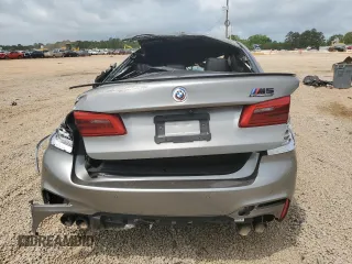 2019 BMW M5 z VIN WBSJF0C57KB447306, wystawiony jako Copart lot #71837424 z przebiegiem Nie podano mil oraz Szkoda całkowita • Salvage title. Historia ofert i sprzedaży dostępna na DreamBid. Obrazek 6.