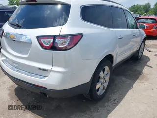 2017 Chevrolet Traverse Premier with VIN 1GNKVJKD8HJ135904, listed as a IAAI auction lot 42576473 with 92,526 mi miles and . Bid and sale history available at DreamBid. Image 4.