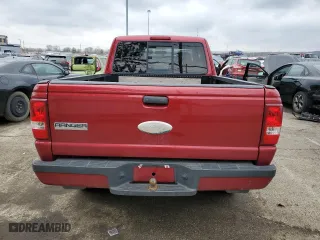 2008 Ford Ranger XLT with VIN 1FTYR44U18PA96768, listed as a Copart auction lot 47050465 with 124,219 mi miles and Salvage Title. Bid and sale history available at carsss.com. Image 6.
