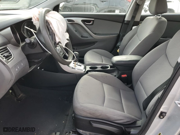 2012 Hyundai Elantra GLS PZEV with VIN 5NPDH4AE5CH095450, listed as a Copart auction lot 49721225 with 169,665 mi miles and Salvage Title. Bid and sale history available at carsss.com. Image 7.
