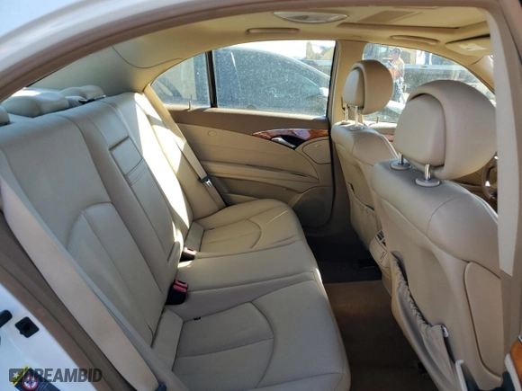2007 Mercedes-Benz E-Class 3.0L with VIN WDBUF22X87B222403, listed as a Copart auction lot 71856894 with 127,567 mi miles and Clean Title. Bid and sale history available at carsss.com. Image 10.