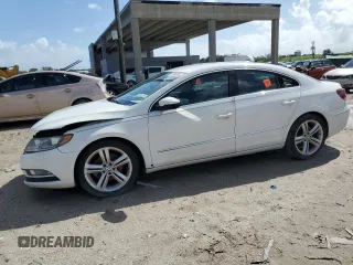 2013 Volkswagen CC Sport with VIN WVWBN7AN7DE522906, listed as a Copart auction lot 76385704 with 101,063 mi miles and Salvage Title. Bid and sale history available at DreamBid. Image 1.