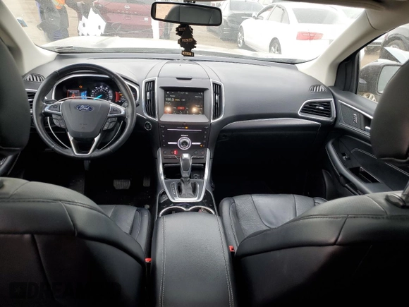 2018 Ford Edge Titanium with VIN 2FMPK4K90JBB07332, listed as a Copart auction lot 82519864 with 94,866 mi miles and Salvage Title. Bid and sale history available at carsss.com. Image 8.