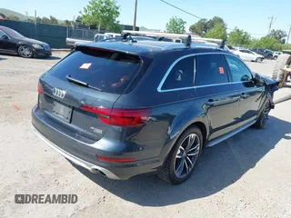 2018 Audi A4 allroad Premium Plus with VIN WA18NAF41JA033213, listed as a IAAI auction lot 42025566 with 97,294 mi miles. Bid and sale history available at carsss.com. Image 4.