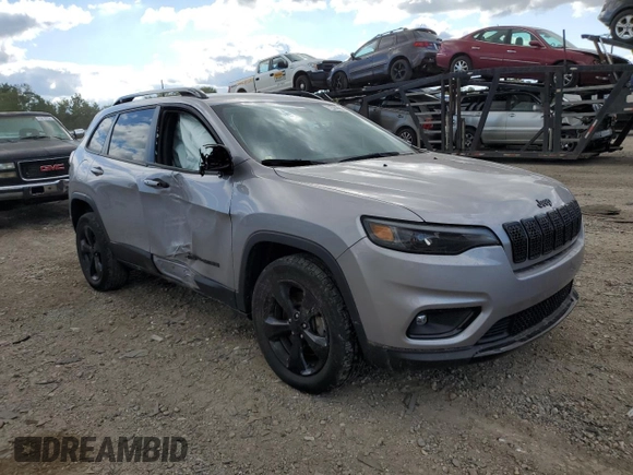 2020 Jeep Cherokee Altitude with VIN 1C4PJMLN1LD550864, listed as a Copart auction lot 72989994 with 57,135 mi miles and Clean Title. Bid and sale history available at carsss.com. Image 4.