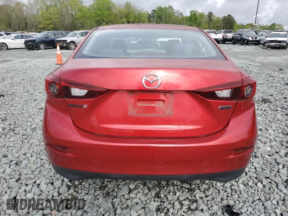 2015 Mazda 3 i SV with VIN JM1BM1T76F1232259, listed as a Copart auction lot 52756435 with 106,336 mi miles and Salvage Title. Bid and sale history available at DreamBid. Image 6.