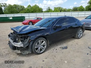 2021 Acura TLX Technology with VIN 19UUB5F41MA012761, listed as a Copart auction lot 56916555 with 63,369 mi miles and Salvage title. Bid and sale history available at DreamBid. Image 1.