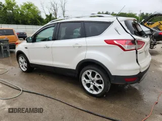 2013 Ford Escape Titanium with VIN 1FMCU0J98DUD76289, listed as a Copart auction lot 62125675 with 155,823 mi miles and Non repairable. Bid and sale history available at DreamBid. Image 2.
