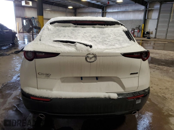 2024 Mazda CX-30 S with VIN 3MVDMBAM6RM697895, listed as a Copart auction lot 89336865 with 2,254 mi miles and Salvage title. Bid and sale history available at DreamBid. Image 6.