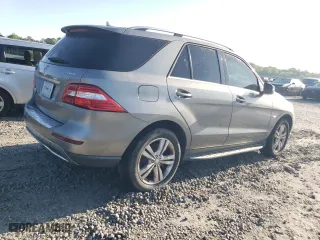 2012 Mercedes-Benz M-Class ML 350 with VIN 4JGDA5HB2CA014820, listed as a Copart auction lot 52919205 with 176,789 mi miles and Clean Title. Bid and sale history available at carsss.com. Image 3.