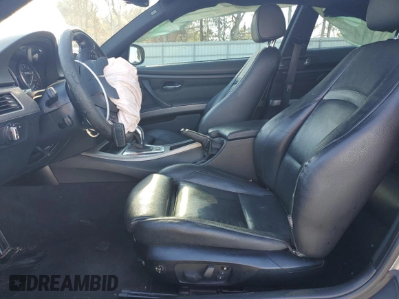 2011 BMW 3 Series 335is with VIN WBAKG1C51BE362679, listed as a Copart auction lot 43506475 with 223,303 mi miles and Salvage Title. Bid and sale history available at carsss.com. Image 7.