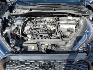 2022 Toyota Corolla Cross LE with VIN 7MUCAABGXNV025847, listed as a Copart auction lot 49153095 with 37,789 mi miles and Salvage title. Bid and sale history available at DreamBid. Image 12.