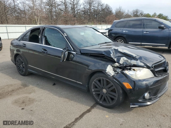 2009 Mercedes-Benz C-Class 3.0L Sport with VIN WDDGF54X19R064547, listed as a Copart auction lot 53272125 with 107,963 mi miles and Clean Title. Bid and sale history available at carsss.com. Image 4.