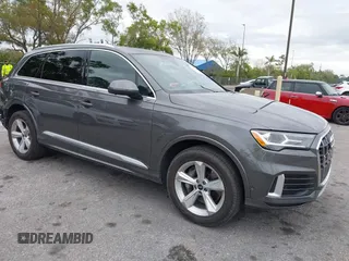 2023 Audi Q7 Premium Plus with VIN WA1LCBF75PD002182, listed as a IAAI auction lot 41660226 with 19,164 mi miles and . Bid and sale history available at DreamBid. Image 1.