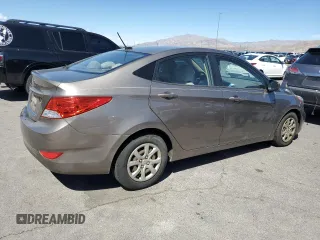 2013 Hyundai Accent GLS with VIN KMHCT4AE1DU406868, listed as a Copart auction lot 51390145 with 92,667 mi miles and Salvage Title. Bid and sale history available at carsss.com. Image 3.