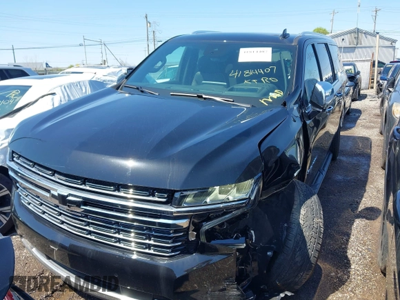 2024 Chevrolet Suburban Premier with VIN 1GNSKFKT7RR352859, listed as a IAAI auction lot 41814407 with 5,234 mi miles and . Bid and sale history available at DreamBid. Image 2.