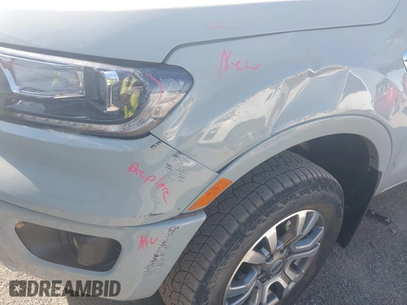 2023 Ford Ranger XL with VIN 1FTER4FH8PLE31081, listed as a IAAI auction lot 41857420 with 36,403 mi miles and . Bid and sale history available at DreamBid. Image 19.