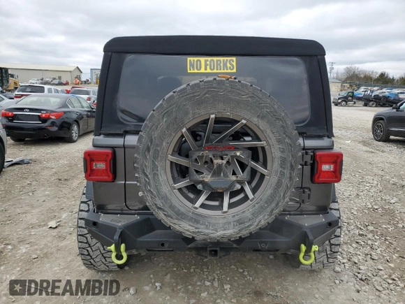 2018 Jeep Wrangler Sport S с VIN 1C4GJXAG7JW168958, выставлен на аукционе Copart как лот 41686755 с пробегом 63 247 миль миль и Списание • Salvage title. История ставок и продаж доступна на DreamBid. Изображение 6.