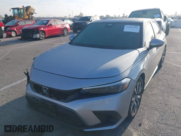 2024 Honda Civic EX-L z VIN 19XFL1H70RE022707, wystawiony jako IAAI lot #41852356 z przebiegiem 23 137 mil mil oraz . Historia ofert i sprzedaży dostępna na DreamBid. Obrazek 17.