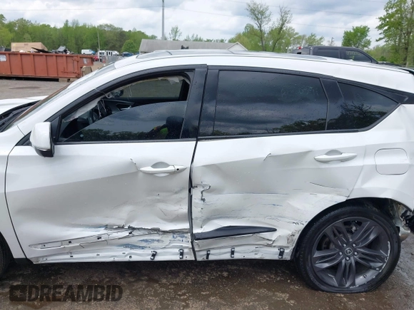 2021 Acura RDX w/A-Spec Package with VIN 5J8TC2H63ML048400, listed as a IAAI auction lot 42128393 with 37,496 mi miles and . Bid and sale history available at DreamBid. Image 14.