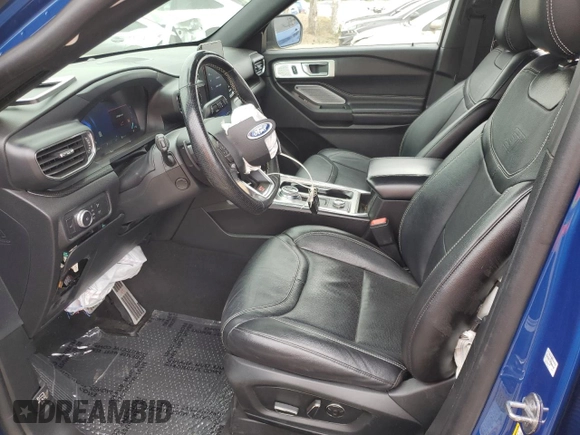 2020 Ford Explorer ST with VIN 1FM5K8GC7LGB42206, listed as a Copart auction lot 53849925 with 75,638 mi miles and Salvage Title. Bid and sale history available at DreamBid. Image 7.