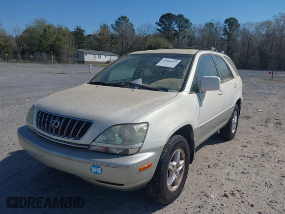 2002 Lexus RX 300 z VIN JTJGF10U920129117, wystawiony jako IAAI lot #41898105 z przebiegiem 185 752 mil mil oraz . Historia ofert i sprzedaży dostępna na DreamBid. Obrazek 2.