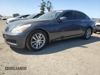 2008 Infiniti G35 Journey z VIN JNKBV61E68M221547, wystawiony jako Copart lot #59601385 z przebiegiem 110 581 mil mil oraz Szkoda całkowita • Salvage title. Historia ofert i sprzedaży dostępna na DreamBid. Obrazek 1.