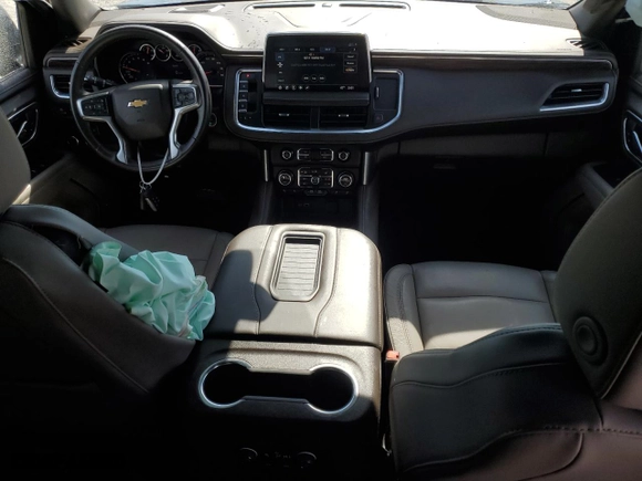 2021 Chevrolet Tahoe LT with VIN 1GNSCNKDXMR120507, listed as a Copart auction lot 46059805 with 37,745 mi miles and Salvage Title. Bid and sale history available at carsss.com. Image 8.