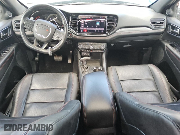 2024 Dodge Durango GT Plus with VIN 1C4RDJDG7RC192232, listed as a Copart auction lot 59980395 with 27,409 mi miles and Clean title. Bid and sale history available at DreamBid. Image 8.