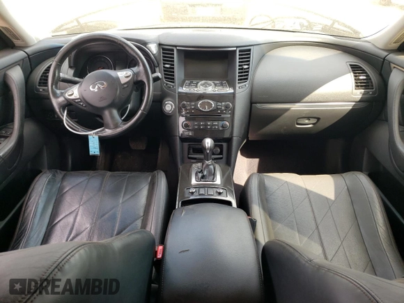 2011 Infiniti FX35 with VIN JN8AS1MW5BM140225, listed as a Copart auction lot 67499044 with 0 mi miles and Salvage Title. Bid and sale history available at carsss.com. Image 8.