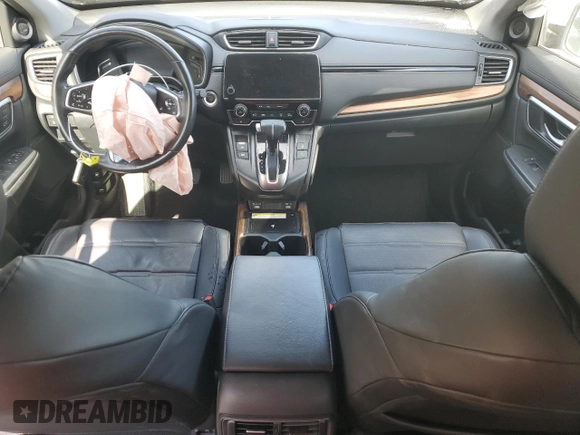 2020 Honda CR-V Touring with VIN 2HKRW2H96LH677520, listed as a Copart auction lot 52264155 with 33,909 mi miles and Salvage Title. Bid and sale history available at DreamBid. Image 8.