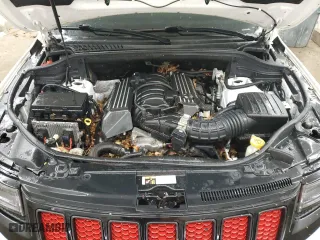 2015 Jeep Grand Cherokee SRT with VIN 1C4RJFDJ6FC902573, listed as a Copart auction lot 43718305 with 0 mi miles and Salvage Title. Bid and sale history available at carsss.com. Image 12.