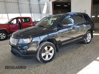 2015 Jeep Compass Latitude with VIN 1C4NJDEB1FD216428, listed as a Copart auction lot 46059185 with 267,299 mi miles and Clean Title. Bid and sale history available at carsss.com. Image 1.